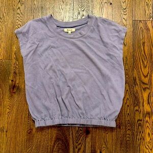 Lilac Madewell top size Small. Lightly worn in great condition.